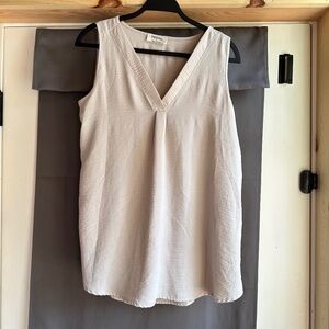 Light beige blouse tank top